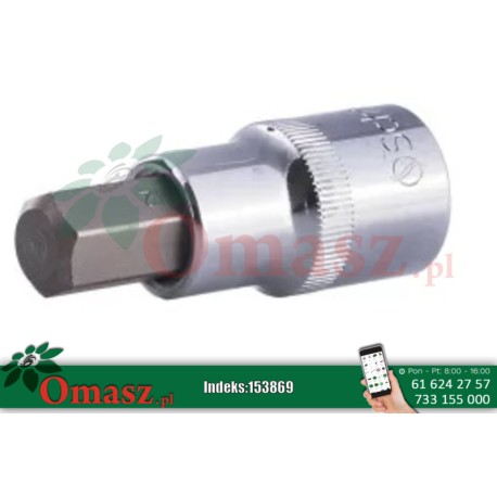 Klucz nasadowy 1/2 z bitem imbusowym H6 schmith NS-BH12-6-1