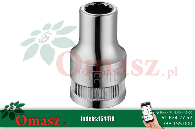 Klucz nasadowy 1/2' 32mm 12-kątna Sata S13618