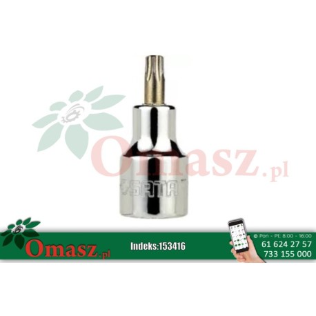 Klucz nasadowy 1/2' T25 bit torx Sata S24102