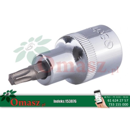 Klucz nasadowy 1/2' T40 bit torx 55mm Schmith NS-BT12-40-1