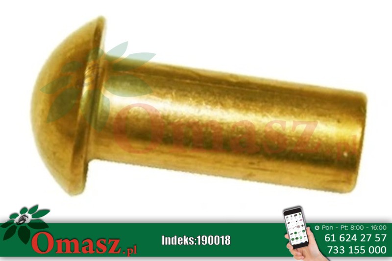 Nit mosiężny 5*20 pełny stożek