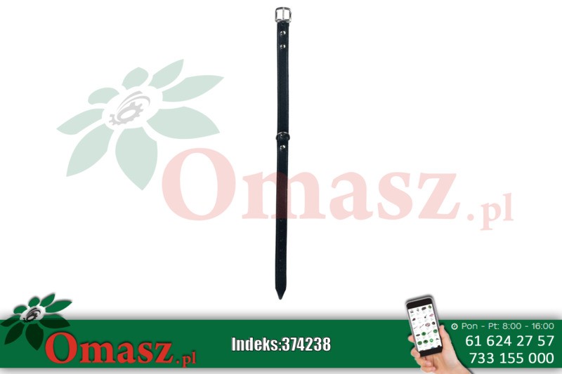 Obroża dla psa Mexica 27-33cm 10mm czarna 83852