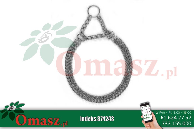 Obroża dla psa łańcuchowa 40-50cm 83364