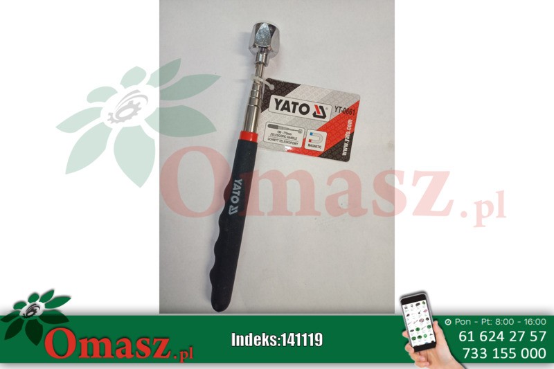 Łapka teleskopowa z magnesem Yato YT-0661
