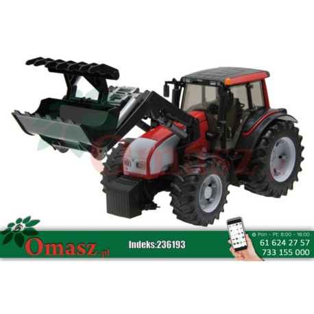 Zabawka Traktor Valtra 191 z ładowarką czołową 60003071