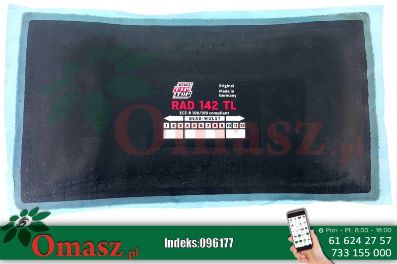 Łatka opony 142TL wkład naprawczy