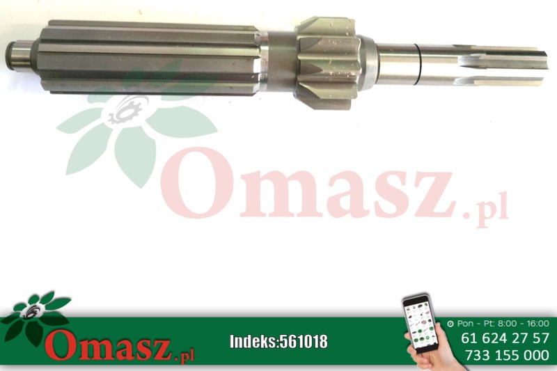 Wałek główny skrzyni biegów Bizon 5040/24-133/2