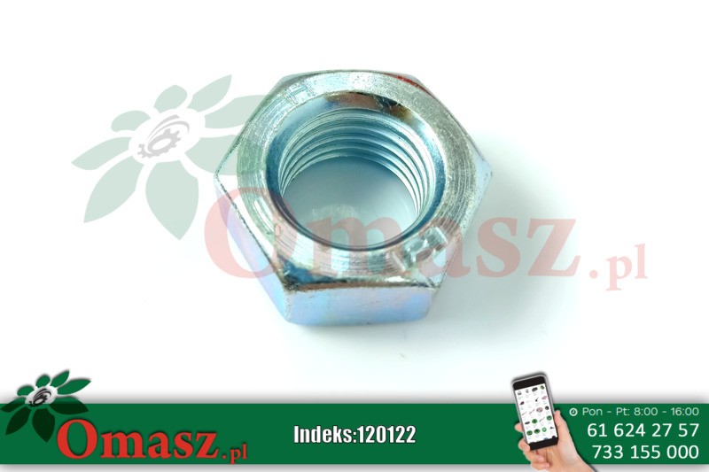 Nakrętka M20 lewy gwint
