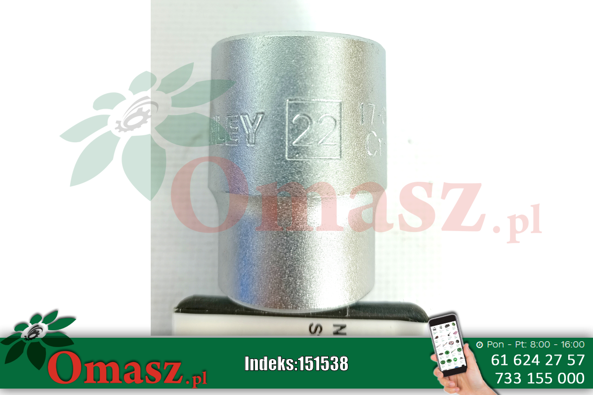 Klucz nasadowy 1/2' 22mm 12pkt Stanley 17-065-1