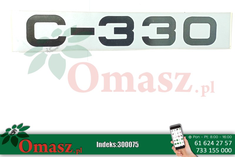 Naklejka C-330 mała