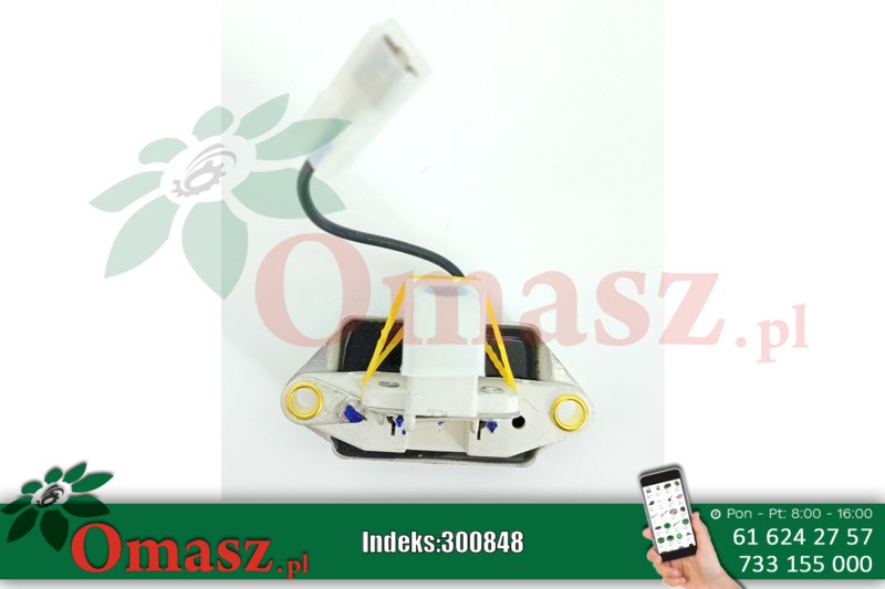 Regulator napięcia ze szczotkami E1A614VK8 70A Ursus C-330 939927
