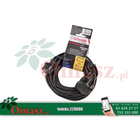 Przedłużacz ogrodowy 10m 3*2,5 Schmith SPPLJ-3-10