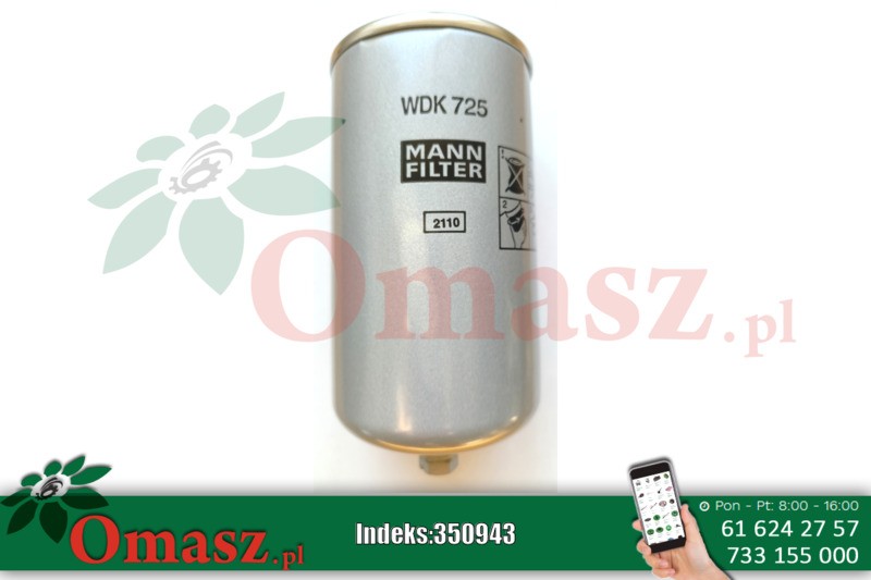 Filtr paliwa Mann WDK725