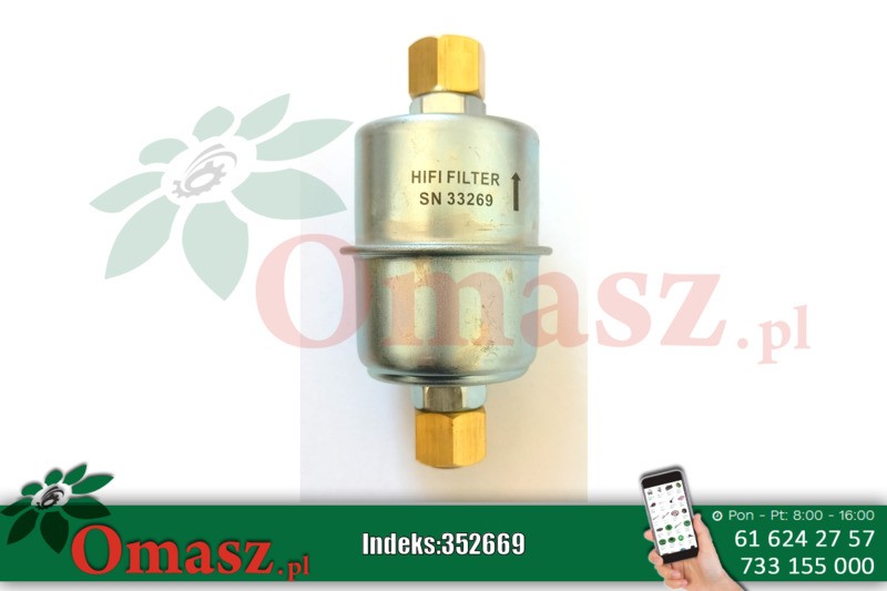 Filtr paliwa przepływowy John Deere SN33269