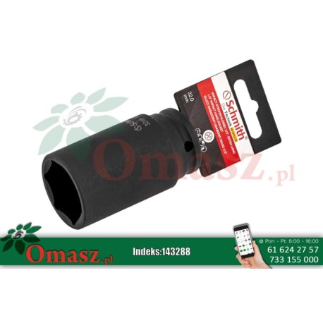 Klucz nasadowy 1/2' 24mm udarowy długi Schmith NS-UD12-24