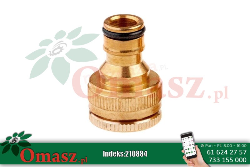 Przyłącze do kranu 1/2' - 3/4' mosiężne Schmith SGPRZ-04