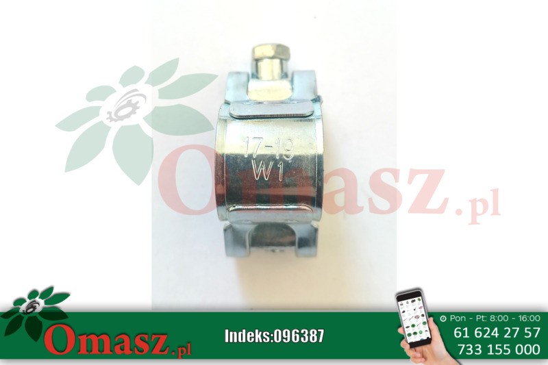 Opaska węża Obejma GBS M6 17-19mm