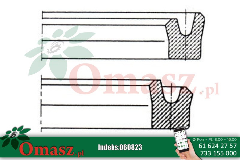 Pierścień uszczelniający UN 65*75*5,7