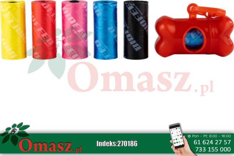 Zestaw worków na odchody 19*20szt. Zippy + etui