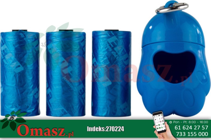 Zestaw worków na odchody 3*20szt. Zippy z etui