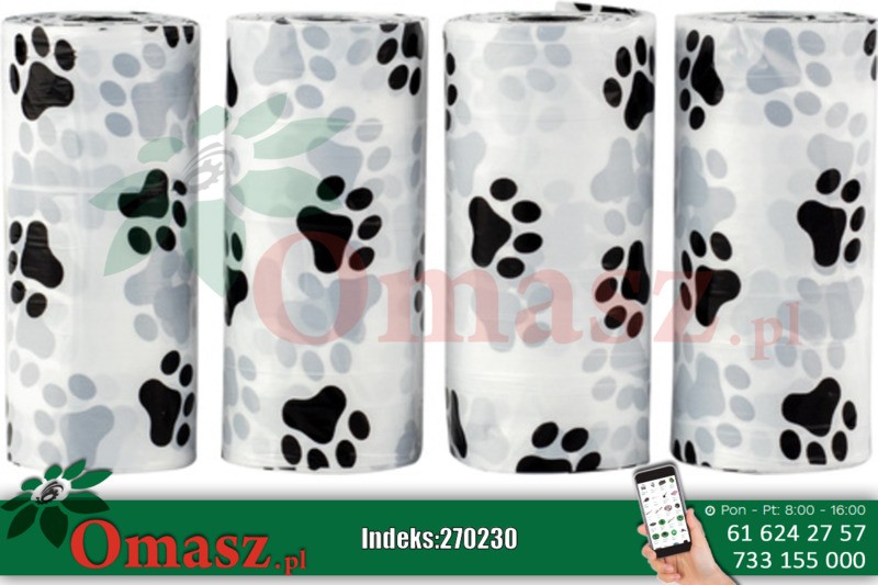 Zestaw worków na odchody 8*20szt. Zippy