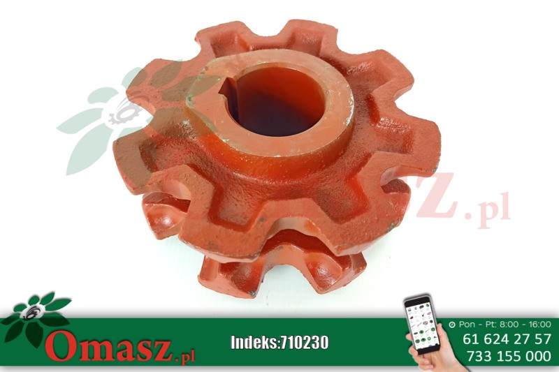 Koło gniazdowe *45 wpust 12 Rozrzutnik obornika 2285010010