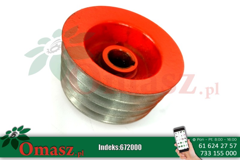 Koło pasowe małe kosiarka Z-133 Mesko
