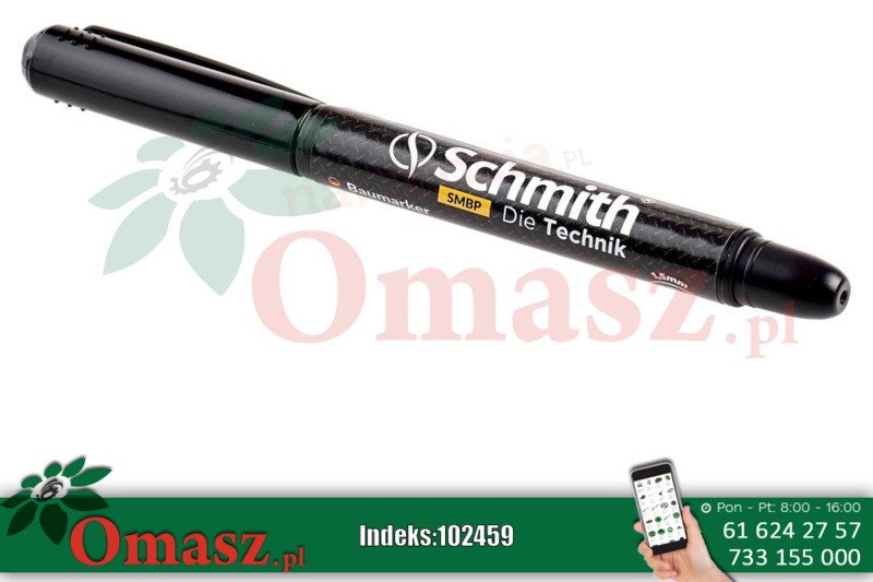 Marker budowlany czarny Shmith SMBP