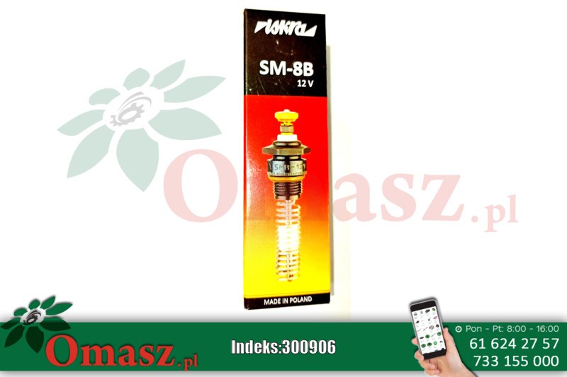 Świeca żarowa Iskra Ursus C-330 50/02-464/1