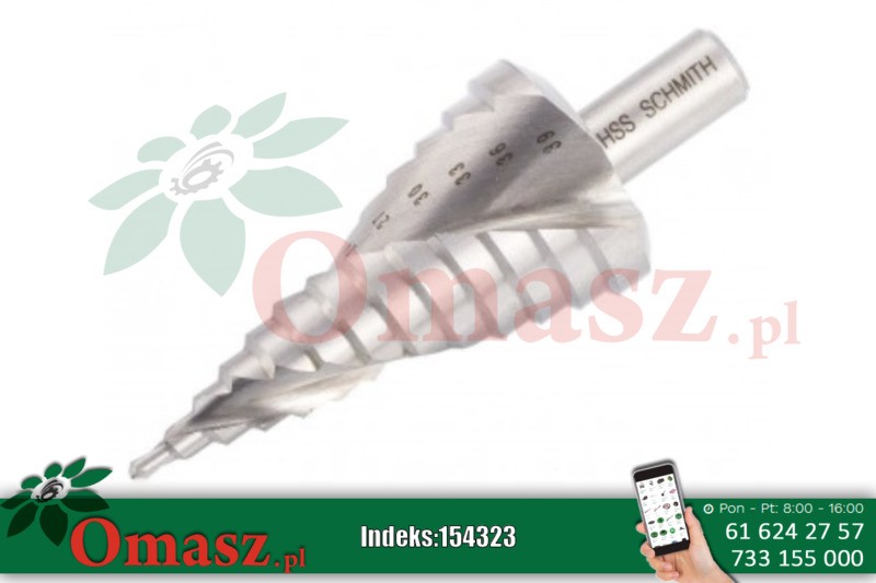 Wiertło choinkowe stożkowe 4-39mm Schmith SWCH-02