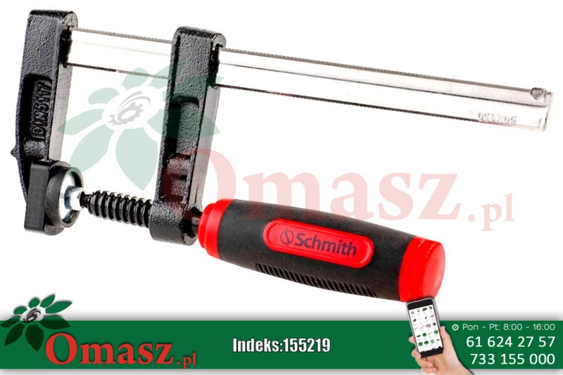 Ścisk stolarski 800*120 Schmith SSC-06