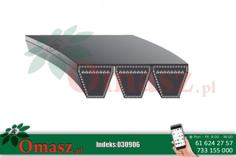 Pasek klinowy zespolony 3B 1575 Tagex zębaty