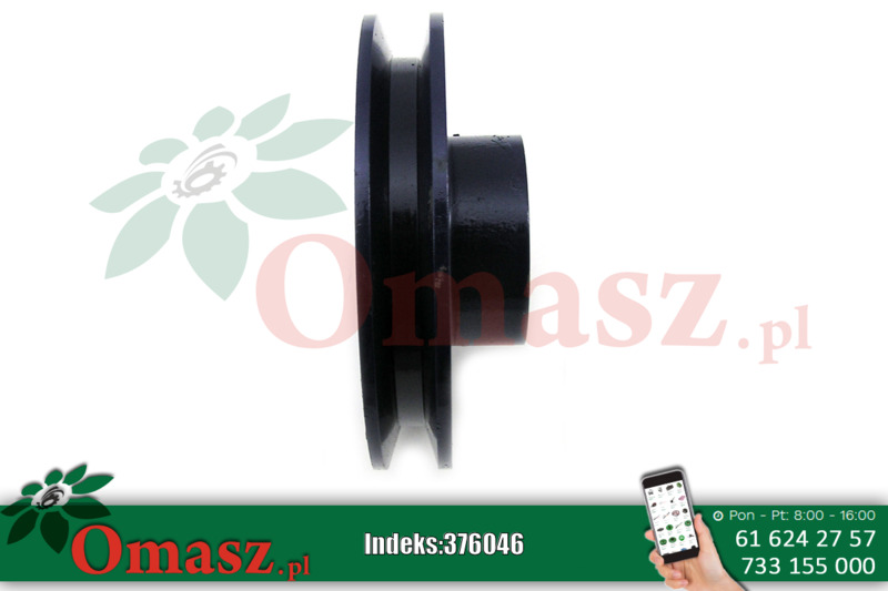 Koło pasowe 140-B 22mm klin 8mm (5,5cala )