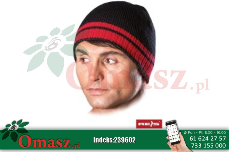 Czapka ochronna ocieplana pasek
