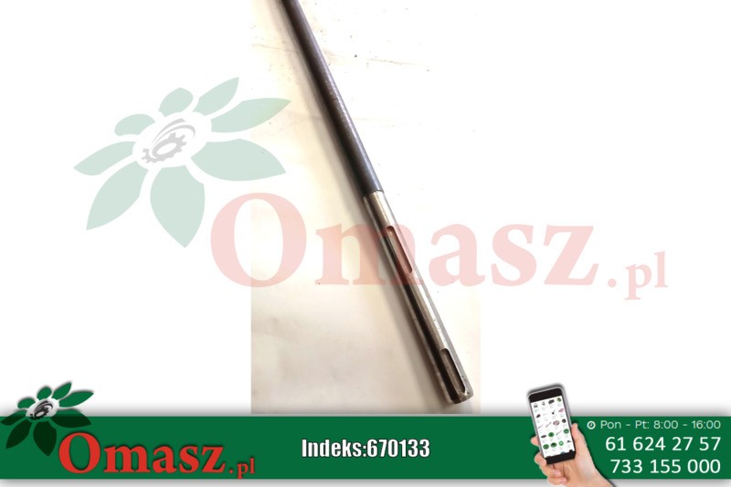 Wałek napędzający długi kosiarka rotacyjna 1,85 5036/01-035/0