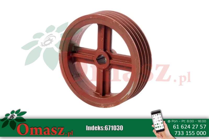 Koło pasowe duże 312*87 Samasz 007021500