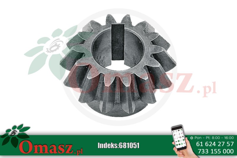 Koło zębate stożkowe Z-14 Kuhn 647ST-44F