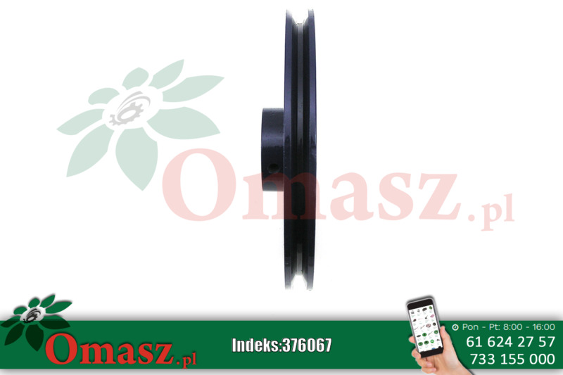 Koło pasowe 229-A 22mm klin 8mm (9cala )