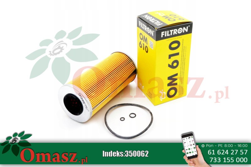 Filtr oleju silnika Mercedes OM610