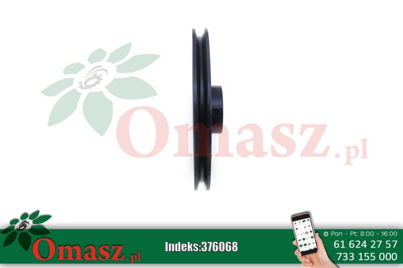 Koło pasowe 229-A 24mm klin 8mm (9cala )