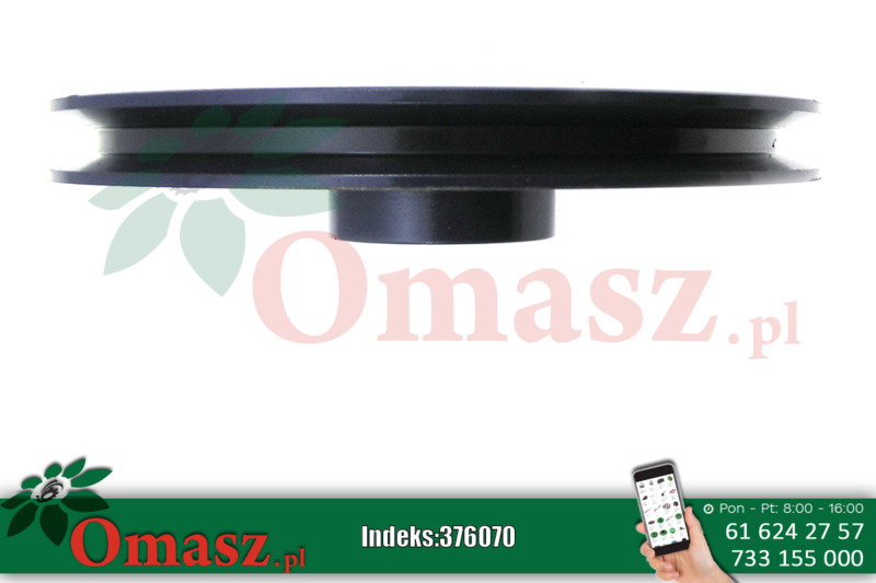 Koło pasowe 229-B 22mm klin 8mm (9cala )