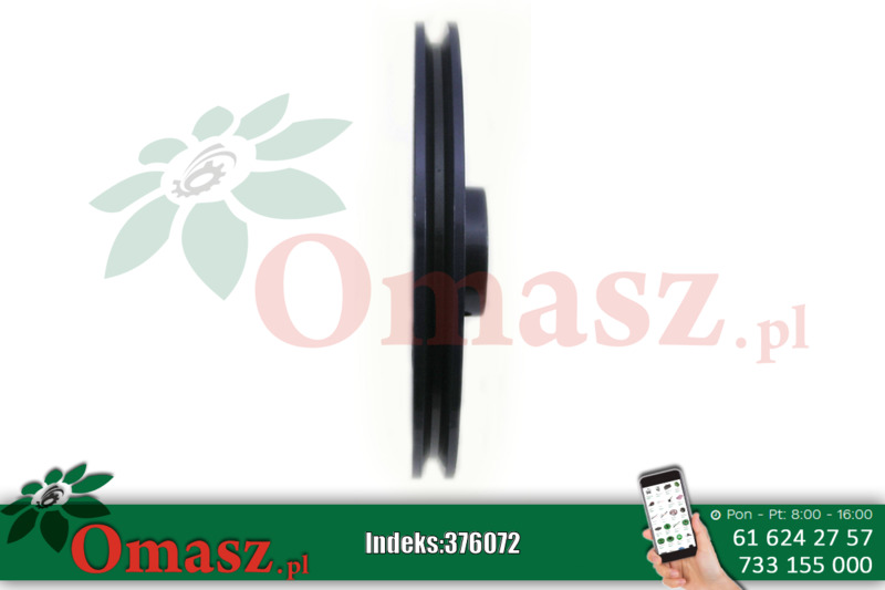 Koło pasowe 254-A 19mm klin 8mm (10cala )