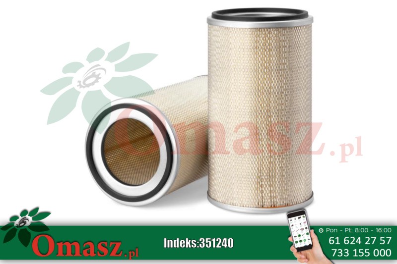 Filtr powietrza zewnętrzny Case AF25674