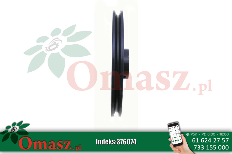 Koło pasowe 254-A 24mm klin 8mm (10cala )
