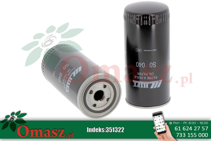 Filtr oleju Zetor Forterra Prox SO040