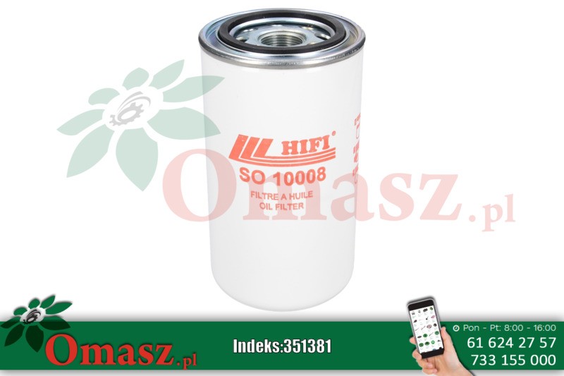 Filtr oleju silnika SO10008
