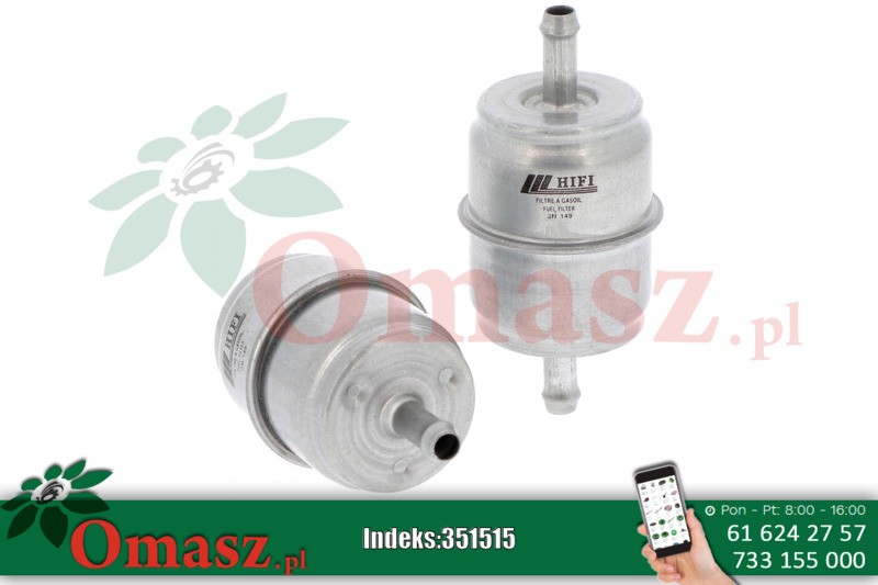 Filtr paliwa przepływowy Bobcat SN149