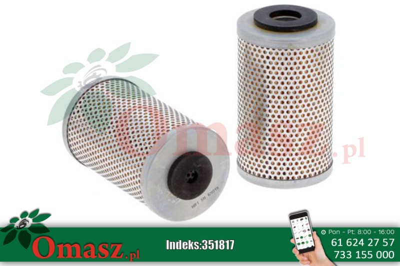 Wkład filtra oleju hydraulicznego wózek Jungheinrich SH69019