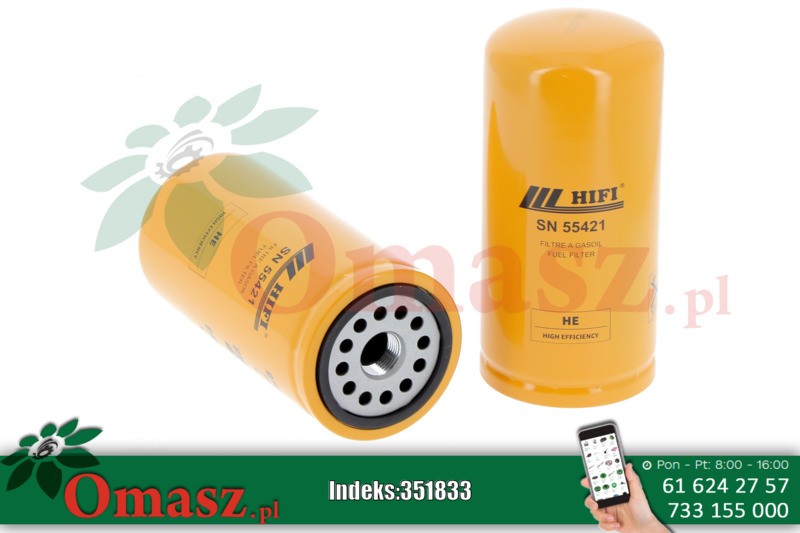 Filtr paliwa Caterpilar SN55421