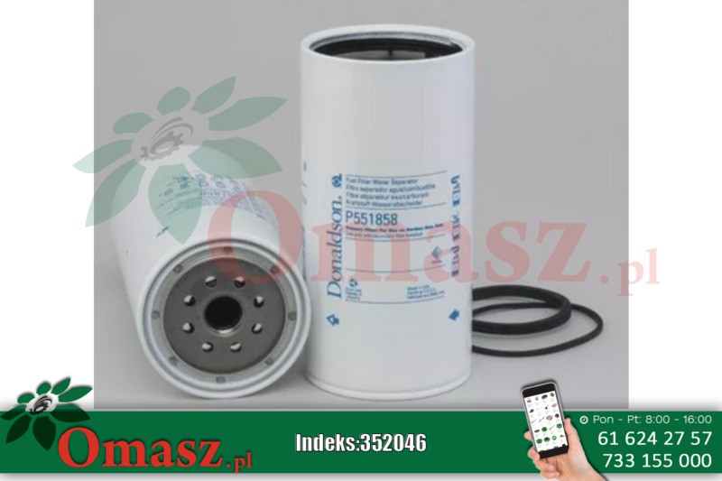 Filtr paliwa Caterpilar P551858